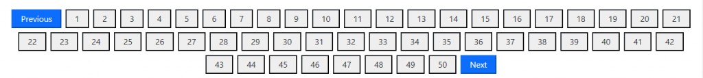 Pagination in React js