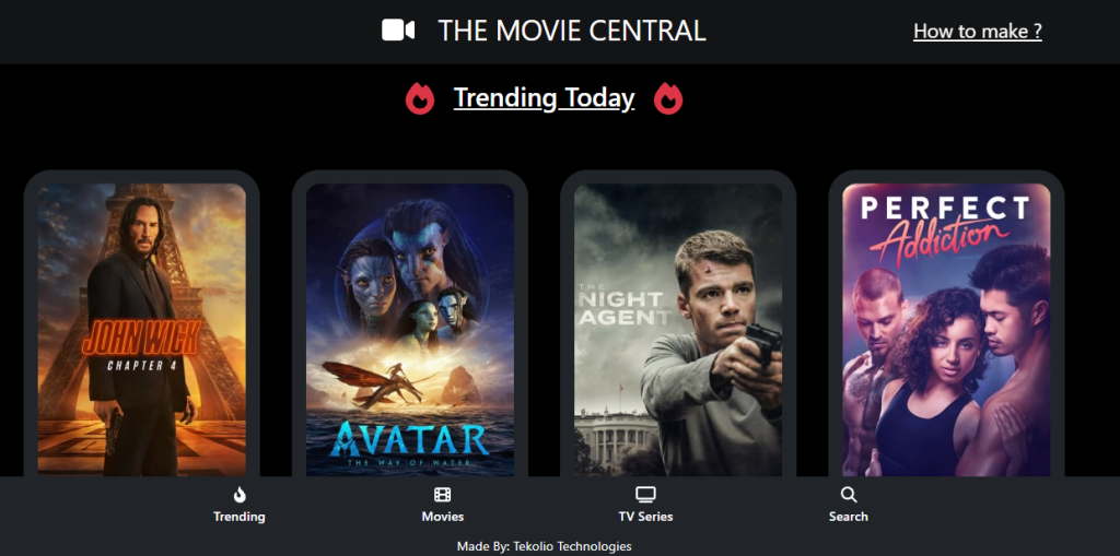 The Trending Page
